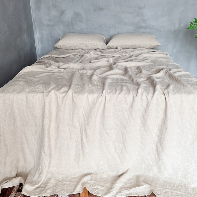 Linen Bed Sheets Australia French Linen Natural Undyed Bed Sheet