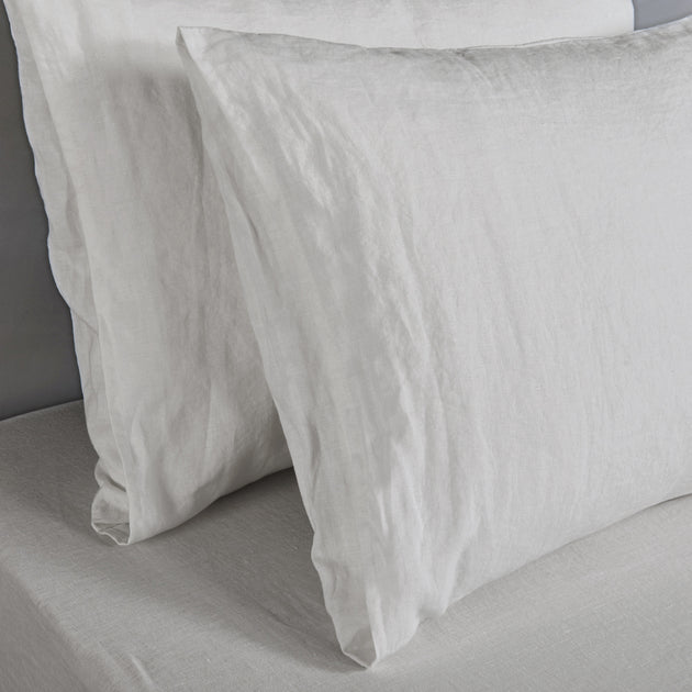Crinkled Linen Pillow Slips Linenshed