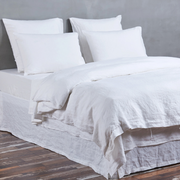 Linen Duvet Cover Optic White