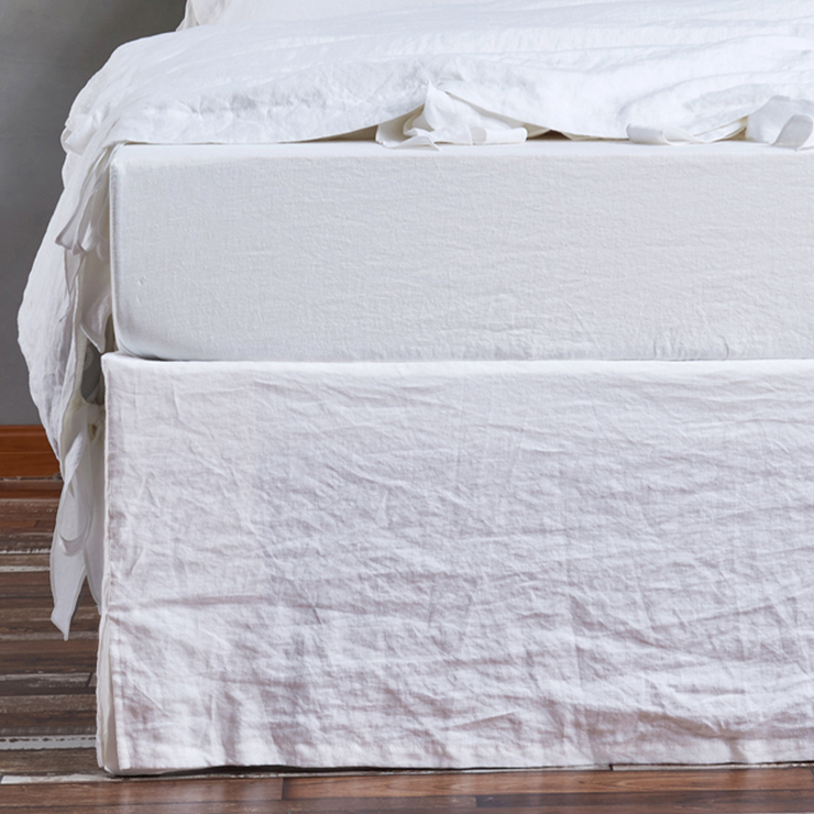Linen bed skirt sales nz