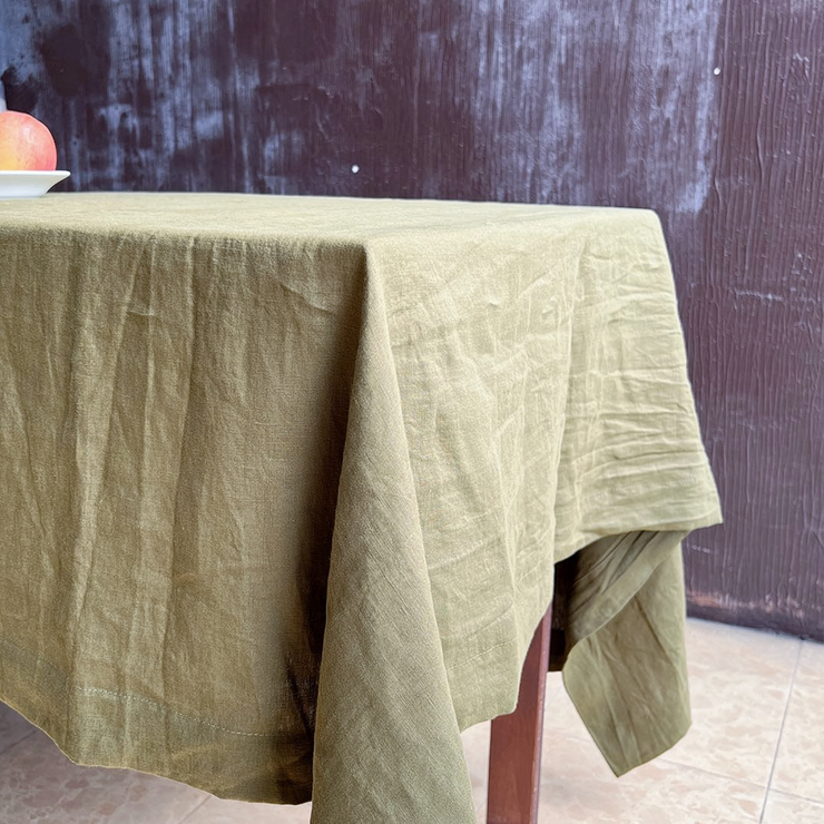 Linen Plain Tablecloth