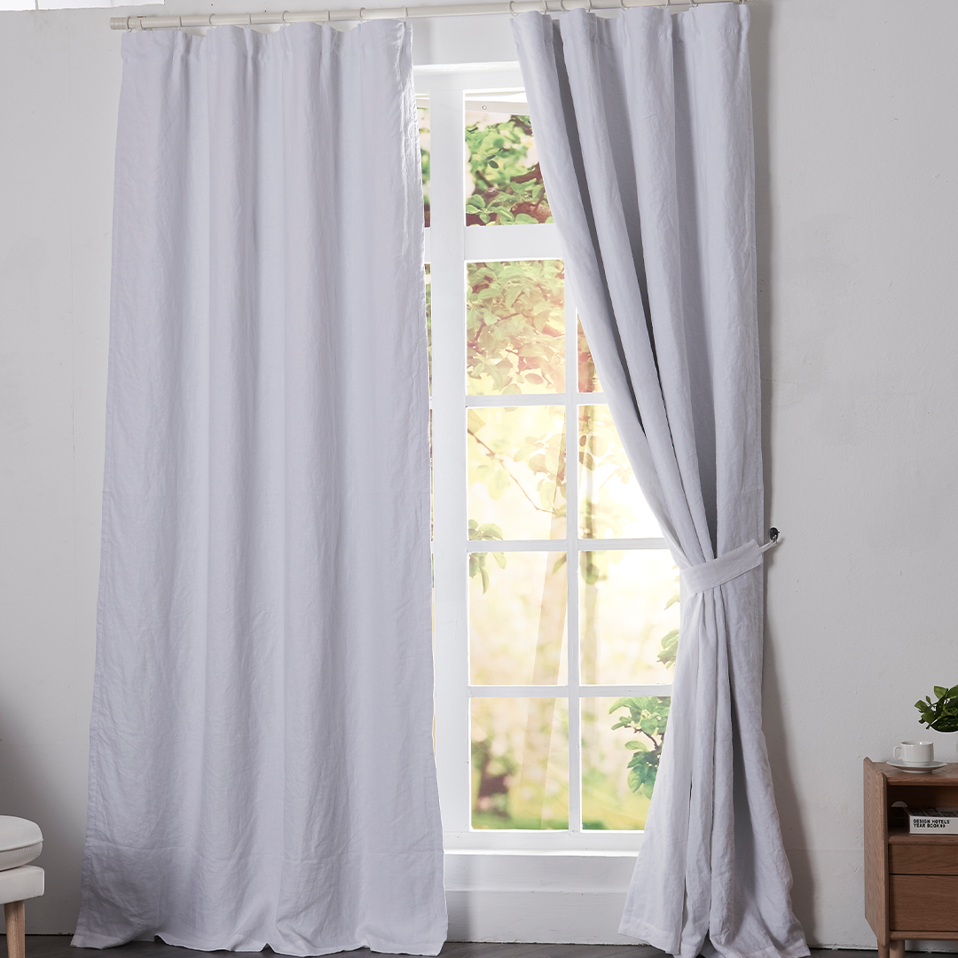 Buy Blackout Linen window Drapery Online Linenshed