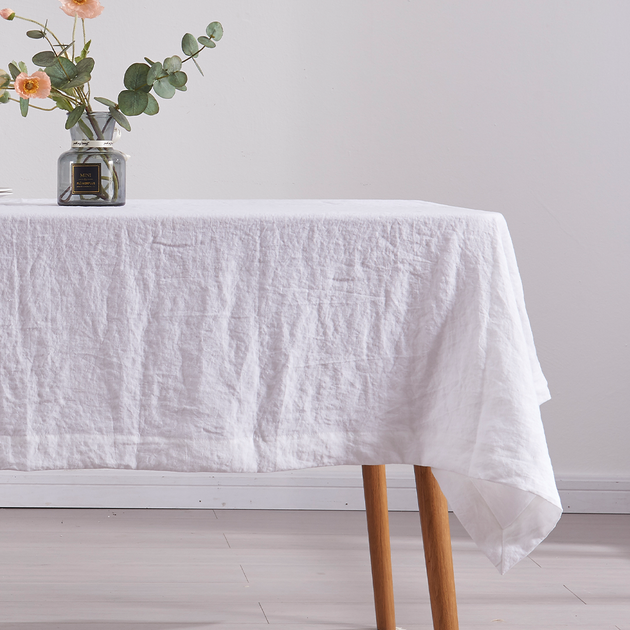 Buy Custom Linen Tablecloths Online 100 Linen Table Cloths