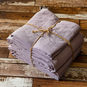 100 % Linen Crib sheets set