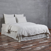 Linen Duvet Cover Stone Grey