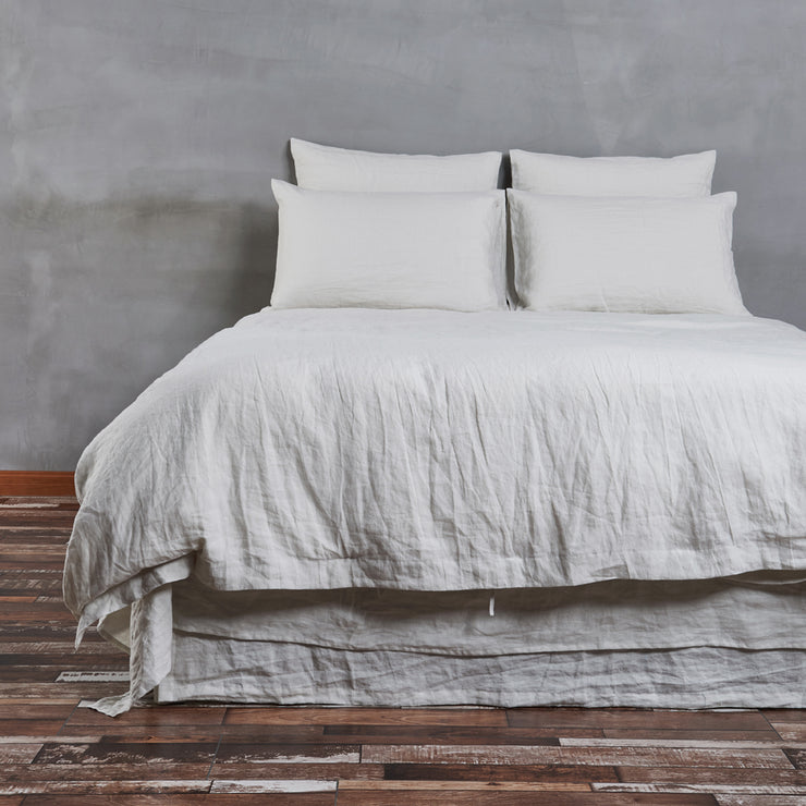 Linen Duvet Cover Stone Grey