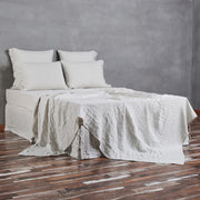 Bed Linen Flat Sheet Stone Grey