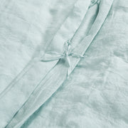 Linen Duvet Cover Icy Blue