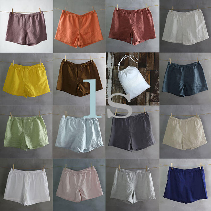 Choose among our 15 Linen Boxer short colours