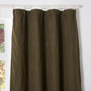 Basic Linen Curtain with Blackout Lining (rect. custom size)