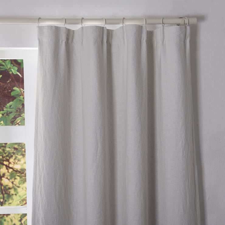 Basic Linen Curtain with Blackout Lining (rect. custom size)