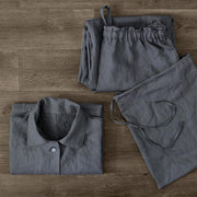 Men's Linen Pajamas Sets - linenshed.au - 2