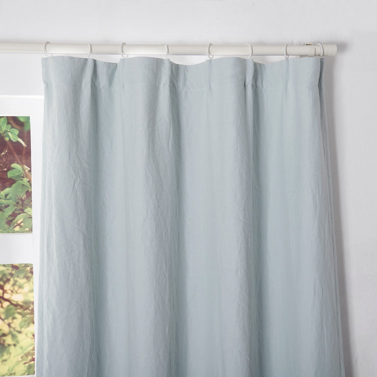 Basic Linen Curtain with Blackout Lining (rect. custom size)