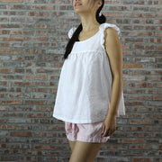 Babydoll Sleeveless Top - linenshed.au - 2