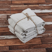 100 % Linen Sheets Set Stone Grey