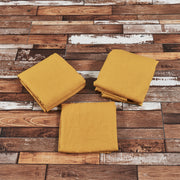 100 % Linen Sheets Set Mustard