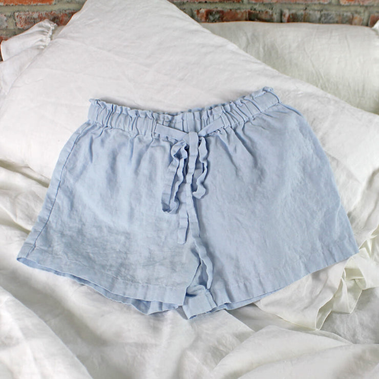 Soft Washed Linen Shorts - linenshed.au - 4