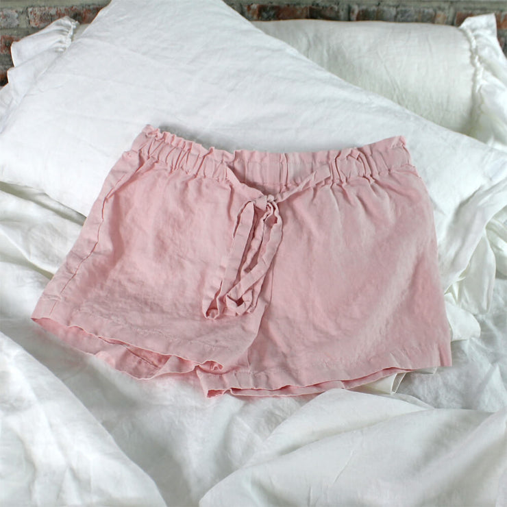 Soft Washed Linen Shorts - linenshed.au - 10