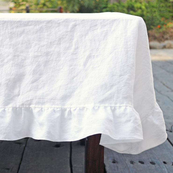 Tablecloth made from 100% Linen Rectangular - Linenshed