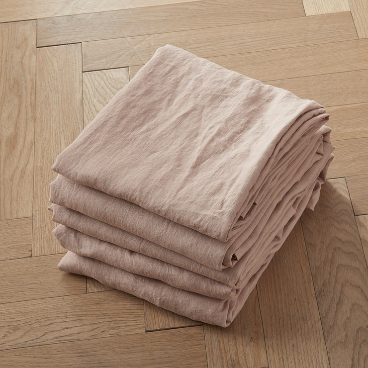 100 % Linen Sheets Set Nude